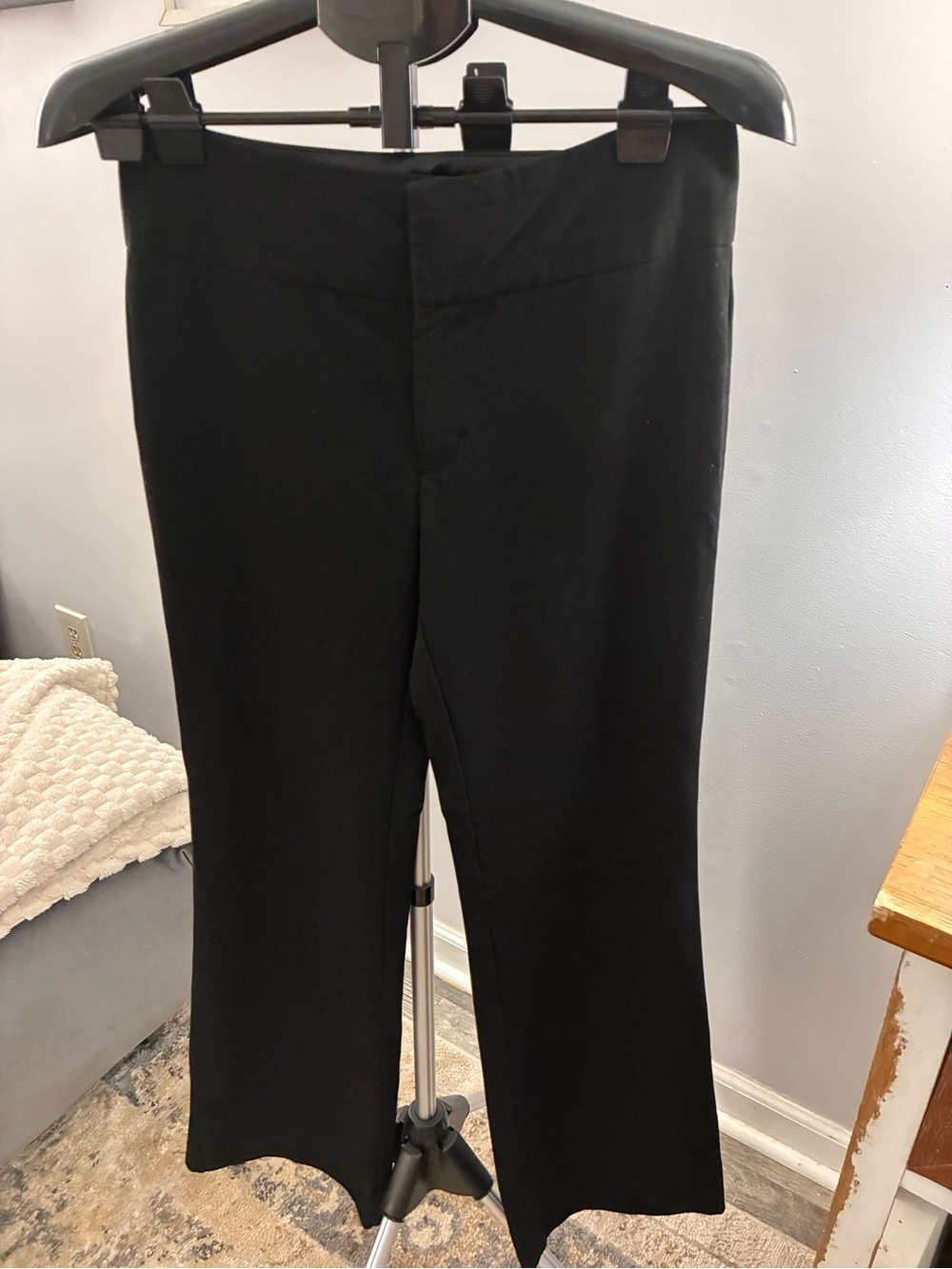 Maurices Black Straight-Leg Dress Pants